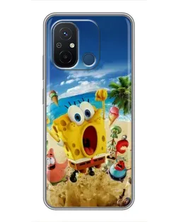 Чехол для Xiaomi Redmi 12C с картинкой «Развлечения на пляже»