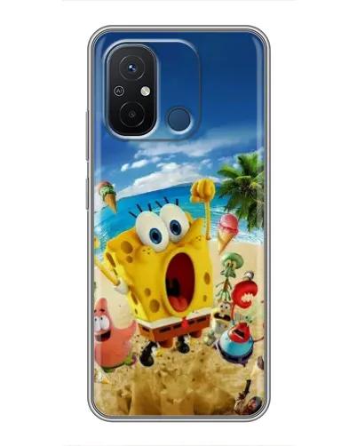 Чехол для Xiaomi Redmi 12C с картинкой «Развлечения на пляже»