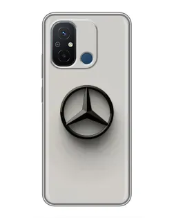 Чехол для Xiaomi Redmi 12C с картинкой «Mercedes Maybach стиль»
