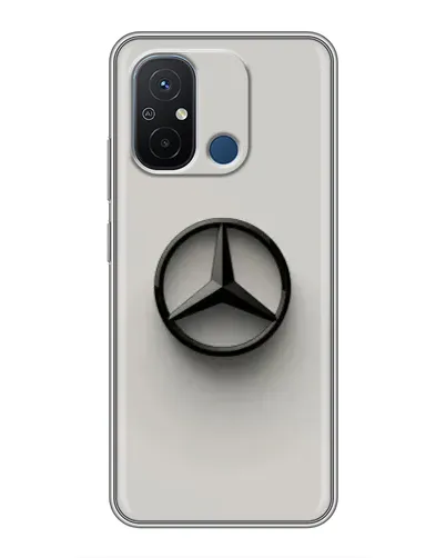 Чехол для Xiaomi Redmi 12C с картинкой «Mercedes Maybach стиль»