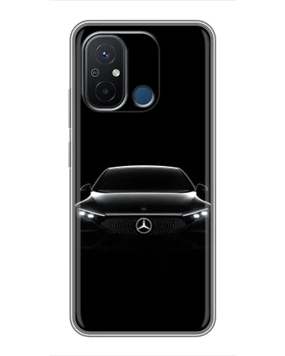Чехол для Xiaomi Redmi 12C с картинкой «Mercedes Vision — концепт»
