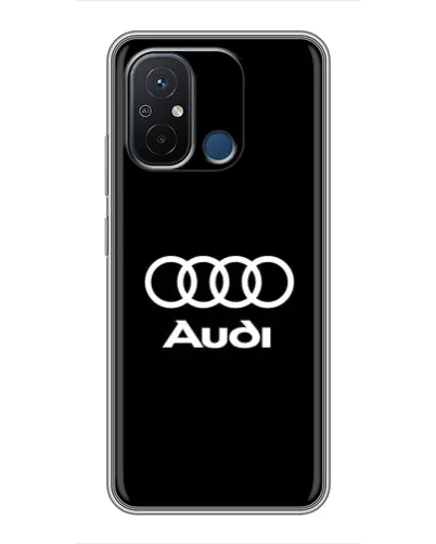 Чехол для Xiaomi Redmi 12C с картинкой «Классическое лого Audi»