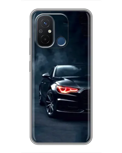 Чехол для Xiaomi Redmi 12C с картинкой «Audi — хищный взгляд»
