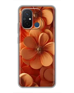 Чехол для Xiaomi Redmi 12C с картинкой «Оранжевый макро цветок» Чехол для Xiaomi Redmi 12C с картинкой «Оранжевый макро цветок»