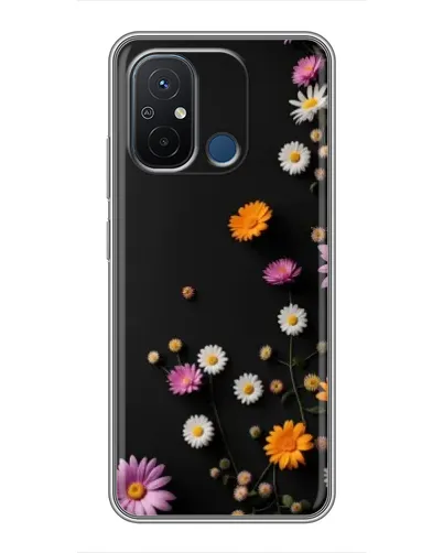 Чехол для Xiaomi Redmi 12C с картинкой «Цветочная композиция»