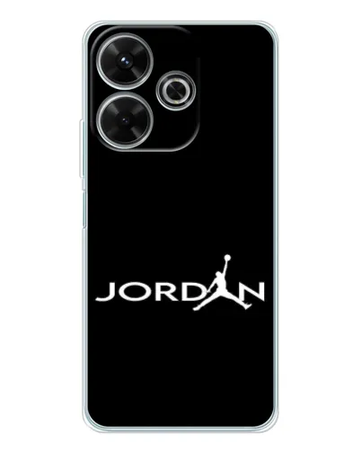 Чехол для Xiaomi Redmi 13 с картинкой «Jordan White Logo» Чехол для Xiaomi Redmi 13 с картинкой «Jordan White Logo»