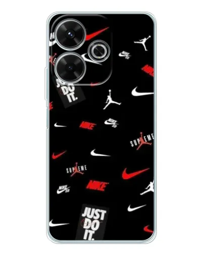 Чехол для Xiaomi Redmi 13 с картинкой «Nike Mix Pattern» Чехол для Xiaomi Redmi 13 с картинкой «Nike Mix Pattern»
