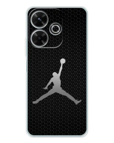 Чехол для Xiaomi Redmi 13 с картинкой «Jordan Dark Carbon» Чехол для Xiaomi Redmi 13 с картинкой «Jordan Dark Carbon»
