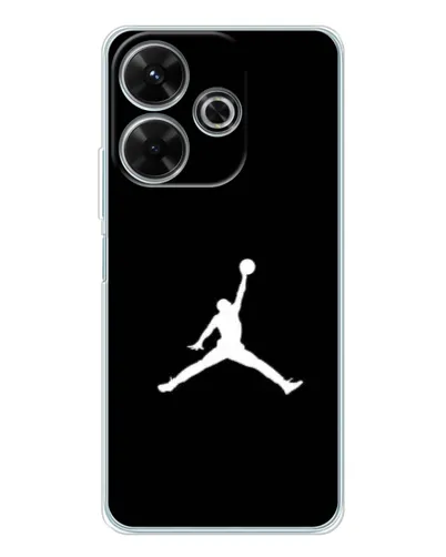 Чехол для Xiaomi Redmi 13 с картинкой «Jordan Silhouette» Чехол для Xiaomi Redmi 13 с картинкой «Jordan Silhouette»