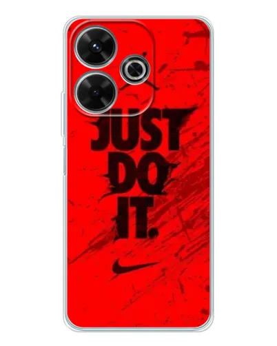 Чехол для Xiaomi Redmi 13 с картинкой «Nike Just Do It» Чехол для Xiaomi Redmi 13 с картинкой «Nike Just Do It»