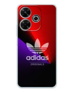 Чохол для Xiaomi Redmi 13 з картинкою «Adidas Red Neon» Чохол для Xiaomi Redmi 13 з картинкою «Adidas Red Neon»