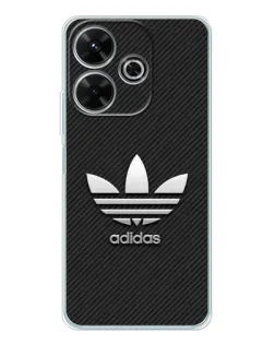 Чехол для Xiaomi Redmi 13 с картинкой «Adidas Карбоновая текстура»