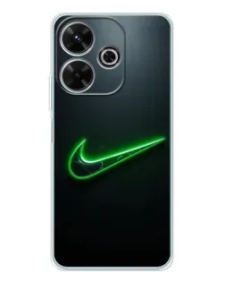 Чехол для Xiaomi Redmi 13 с картинкой «Неоновый контур Nike» Чехол для Xiaomi Redmi 13 с картинкой «Неоновый контур Nike»