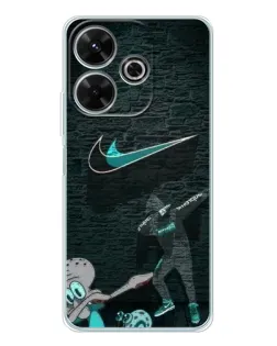 Чехол для Xiaomi Redmi 13 с картинкой «Спортивный арт Nike» Чехол для Xiaomi Redmi 13 с картинкой «Спортивный арт Nike»