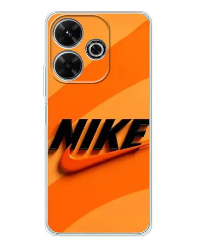 Чехол для Xiaomi Redmi 13 с картинкой «Оранжевый драйв Nike» Чехол для Xiaomi Redmi 13 с картинкой «Оранжевый драйв Nike»