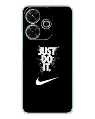 Чехол для Xiaomi Redmi 13 с картинкой «Текстовый принт Nike» Чехол для Xiaomi Redmi 13 с картинкой «Текстовый принт Nike»