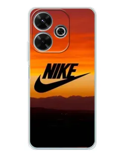 Чехол для Xiaomi Redmi 13 с картинкой «Nike — вечерний горизонт»