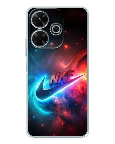 Чехол для Xiaomi Redmi 13 с картинкой «Огненный логотип Nike» Чехол для Xiaomi Redmi 13 с картинкой «Огненный логотип Nike»