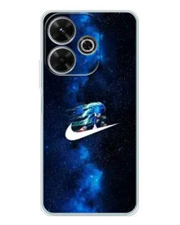 Чехол для Xiaomi Redmi 13 с картинкой «Звездный путь Nike»