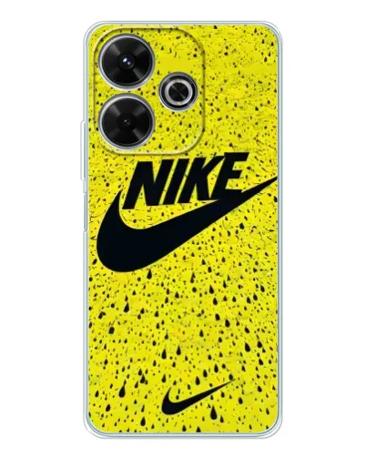 Чехол для Xiaomi Redmi 13 с картинкой «Желтый текстурный Nike» Чехол для Xiaomi Redmi 13 с картинкой «Желтый текстурный Nike»