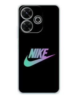 Чехол для Xiaomi Redmi 13 с картинкой «Nike — городская ночь»