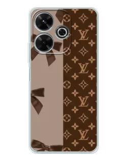 Чехол для Xiaomi Redmi 13 с картинкой «Louis Vuitton — банты» Чехол для Xiaomi Redmi 13 с картинкой «Louis Vuitton — банты»