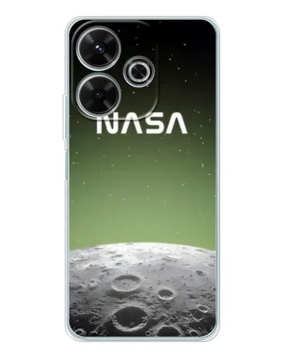 Чехол для Xiaomi Redmi 13 с картинкой «NASA — лунный градиент»