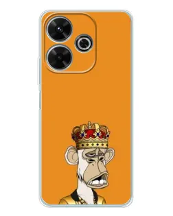 Чехол для Xiaomi Redmi 13 с картинкой «Золотая обезьяна Bored Ape» Чехол для Xiaomi Redmi 13 с картинкой «Золотая обезьяна Bored Ape»
