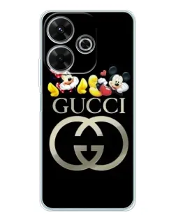 Чохол для Xiaomi Redmi 13 з картинкою «Gucci — герої Disney»