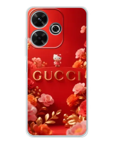 Чохол для Xiaomi Redmi 13 з картинкою «Gucci — золотий сад» Чохол для Xiaomi Redmi 13 з картинкою «Gucci — золотий сад»
