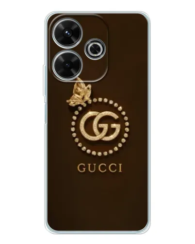 Чохол для Xiaomi Redmi 13 з картинкою «Gucci — золотий метелик» Чохол для Xiaomi Redmi 13 з картинкою «Gucci — золотий метелик»