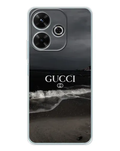 Чохол для Xiaomi Redmi 13 з картинкою «Gucci — морський прибій» Чохол для Xiaomi Redmi 13 з картинкою «Gucci — морський прибій»