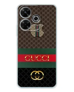Чохол для Xiaomi Redmi 13 з картинкою «Gucci — брендований десерт»