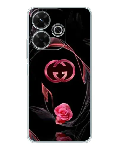 Чохол для Xiaomi Redmi 13 з картинкою «Gucci — неонова троянда» Чохол для Xiaomi Redmi 13 з картинкою «Gucci — неонова троянда»