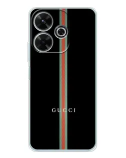 Чохол для Xiaomi Redmi 13 з картинкою «Gucci — строга лінія»
