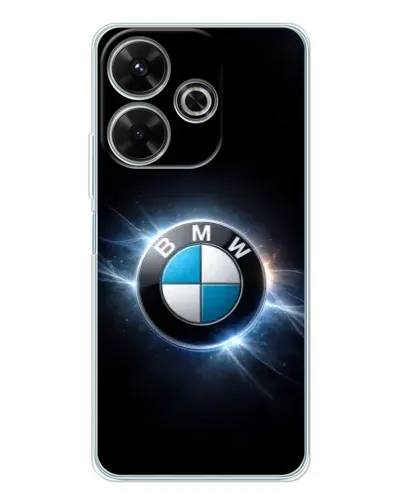Чехол для Xiaomi Redmi 13 с картинкой «BMW — неоновое сияние» Чехол для Xiaomi Redmi 13 с картинкой «BMW — неоновое сияние»