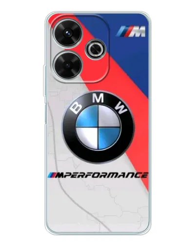 Чехол для Xiaomi Redmi 13 с картинкой «BMW Performance стиль» Чехол для Xiaomi Redmi 13 с картинкой «BMW Performance стиль»