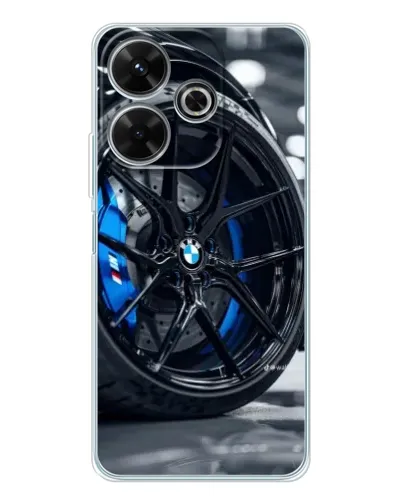 Чехол для Xiaomi Redmi 13 с картинкой «Колесо BMW вблизи» Чехол для Xiaomi Redmi 13 с картинкой «Колесо BMW вблизи»