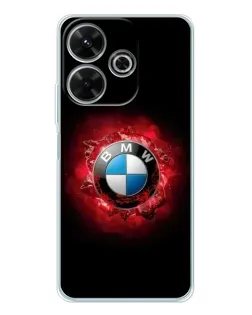 Чохол для Xiaomi Redmi 13 з картинкою «Логотип BMW — спалах»