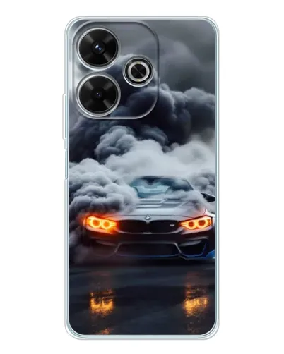 Чехол для Xiaomi Redmi 13 с картинкой «BMW в дыму» Чехол для Xiaomi Redmi 13 с картинкой «BMW в дыму»