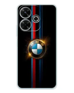 Чохол для Xiaomi Redmi 13 з картинкою «BMW M-Power неон»