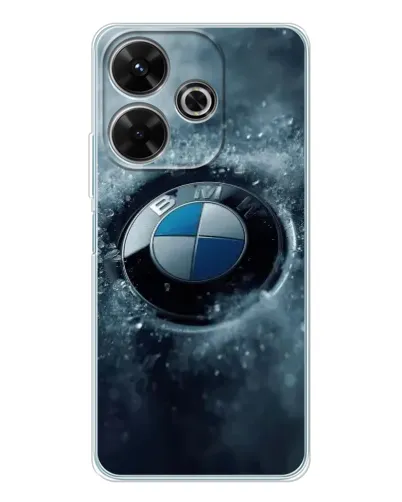 Чехол для Xiaomi Redmi 13 с картинкой «Логотип BMW — лед» Чехол для Xiaomi Redmi 13 с картинкой «Логотип BMW — лед»