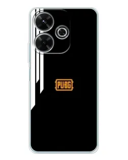 Чохол для Xiaomi Redmi 13 з картинкою «PUBG — вертикальні лінії»