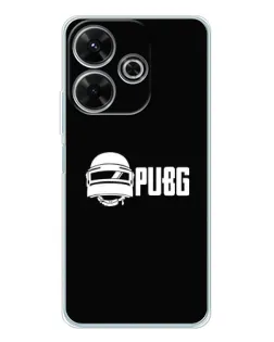 Чохол для Xiaomi Redmi 13 з картинкою «PUBG — класичний лого»