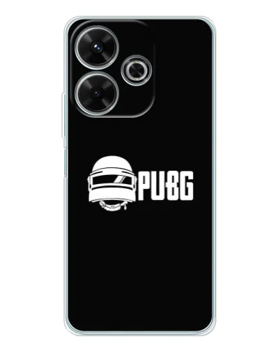 Чохол для Xiaomi Redmi 13 з картинкою «PUBG — класичний лого» Чохол для Xiaomi Redmi 13 з картинкою «PUBG — класичний лого»