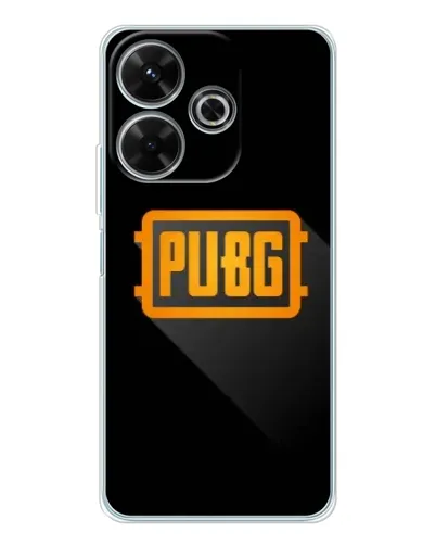 Чохол для Xiaomi Redmi 13 з картинкою «PUBG — рамка лого» Чохол для Xiaomi Redmi 13 з картинкою «PUBG — рамка лого»