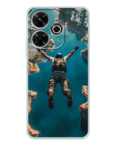 Чохол для Xiaomi Redmi 13 з картинкою «PUBG — вільне падіння» Чохол для Xiaomi Redmi 13 з картинкою «PUBG — вільне падіння»