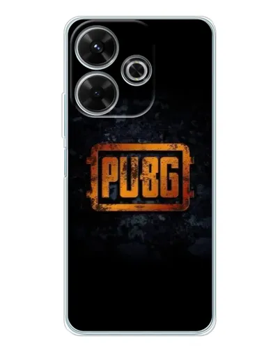Чохол для Xiaomi Redmi 13 з картинкою «PUBG — золотий логотип» Чохол для Xiaomi Redmi 13 з картинкою «PUBG — золотий логотип»