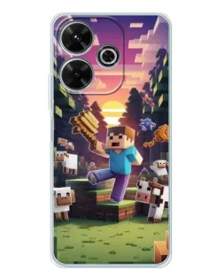 Чохол для Xiaomi Redmi 13 з картинкою «Стів на фермі» Чохол для Xiaomi Redmi 13 з картинкою «Стів на фермі»