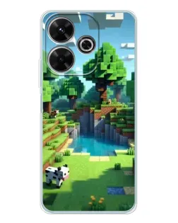 Чохол для Xiaomi Redmi 13 з картинкою «Minecraft літній день» Чохол для Xiaomi Redmi 13 з картинкою «Minecraft літній день»